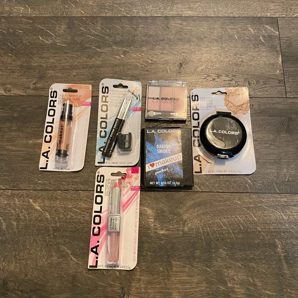 Lot of 6 L. A Colors Makeup Items NEW
